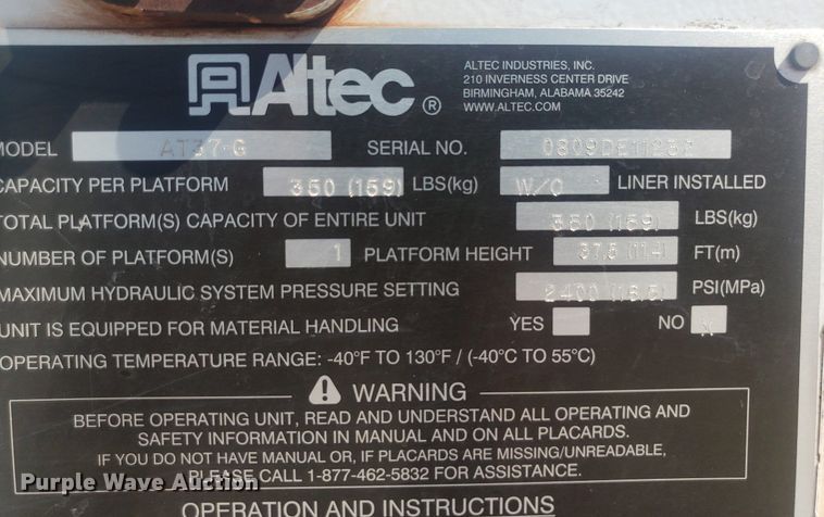 image for item DP7955 2009 Ford F550 Super Duty  SuperCab bucket truck