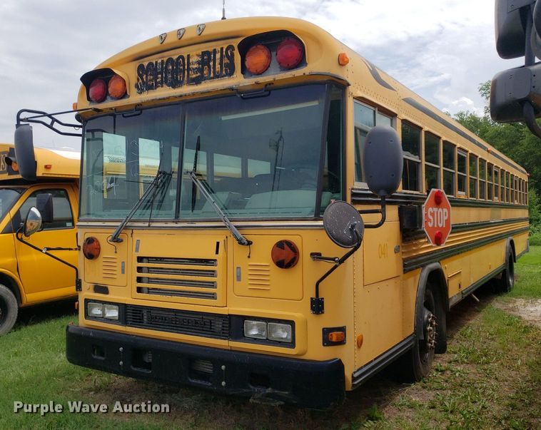 image for item DP7972 2004 Blue Bird All American FE  school bus