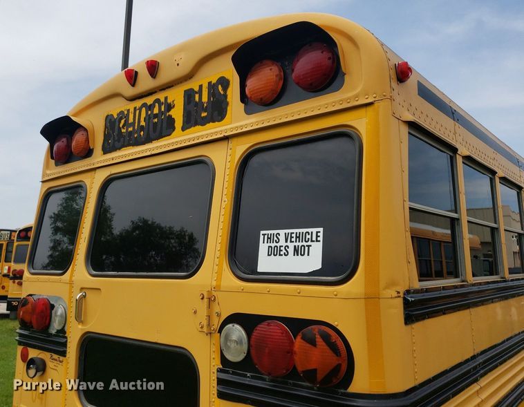 image for item DP7972 2004 Blue Bird All American FE  school bus