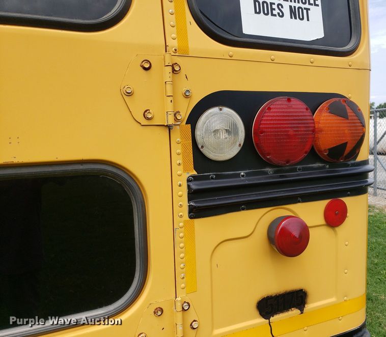 image for item DP7972 2004 Blue Bird All American FE  school bus