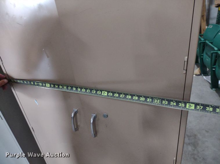 image for item DQ1739 (8) metal cabinets