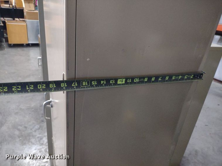 image for item DQ1739 (8) metal cabinets