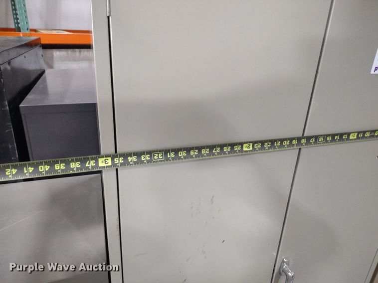 image for item DQ1739 (8) metal cabinets