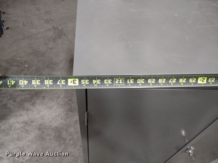 image for item DQ1739 (8) metal cabinets