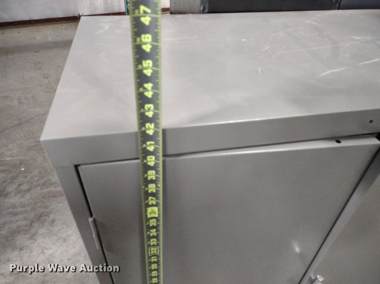 image for item DQ1739 (8) metal cabinets