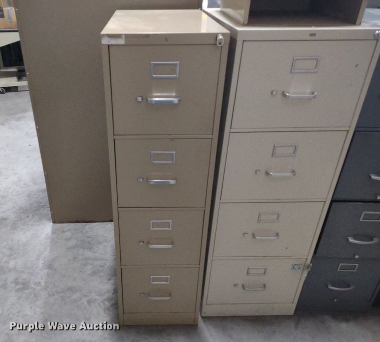 image for item DQ1739 (8) metal cabinets