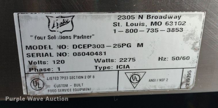 image for item DQ1740 Restaurant equipment