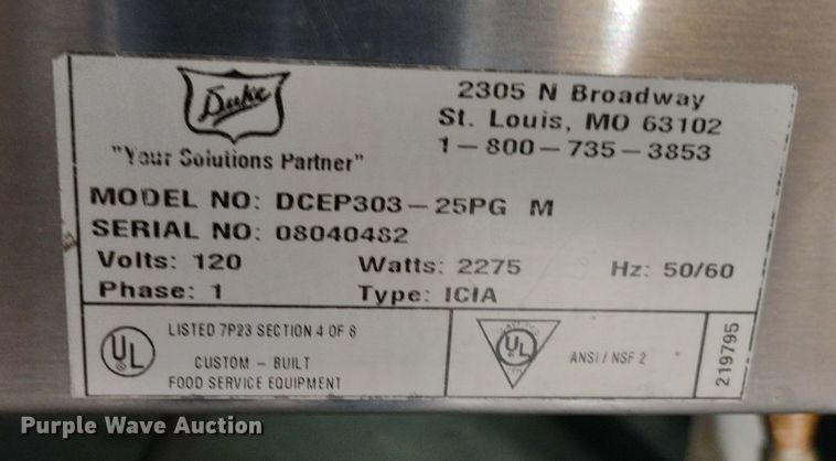 image for item DQ1740 Restaurant equipment