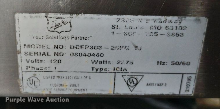 image for item DQ1740 Restaurant equipment