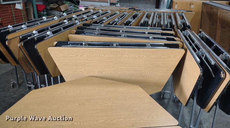 image for item DQ1748 Approximately 26 folding tables