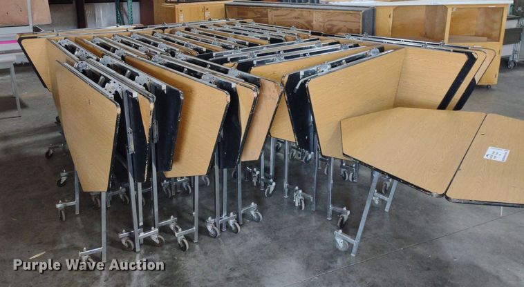 image for item DQ1748 Approximately 26 folding tables