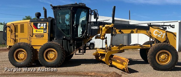 image for item DR5724 2018 Caterpillar 140M3  motor grader