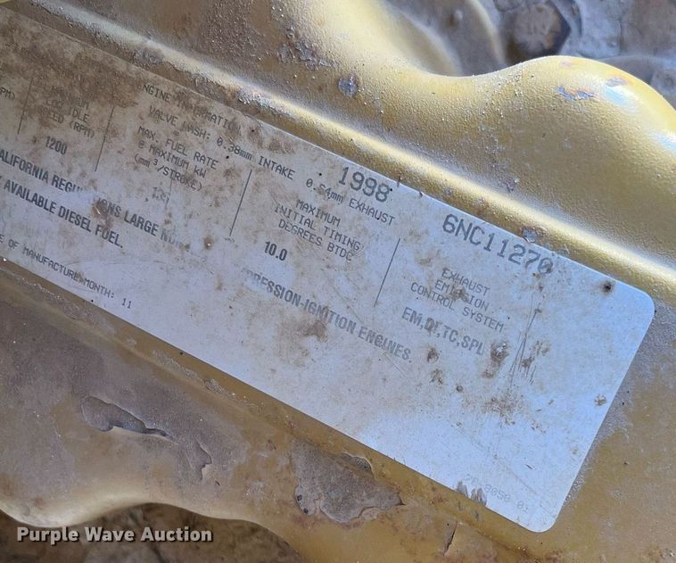 image for item DR5741 1998 Caterpillar D6R  dozer