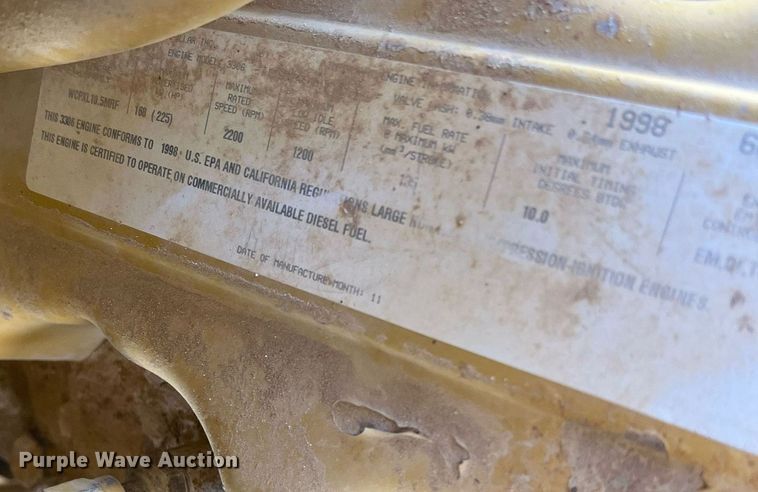 image for item DR5741 1998 Caterpillar D6R  dozer