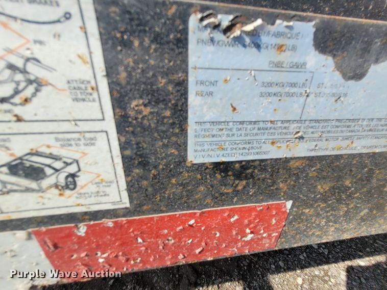 image for item FC9213 2009 Load Trail  dump trailer