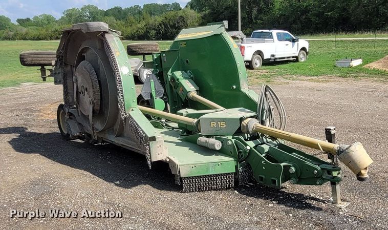 image for item FC9214 2021 John Deere R15  batwing rotary mower