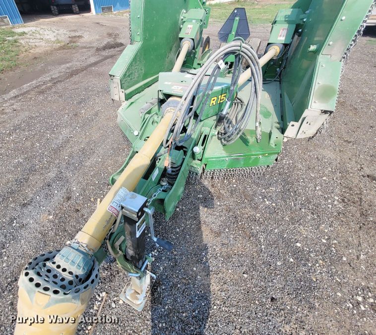 image for item FC9214 2021 John Deere R15  batwing rotary mower
