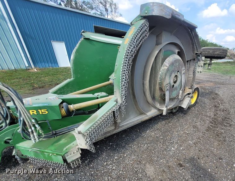 image for item FC9214 2021 John Deere R15  batwing rotary mower
