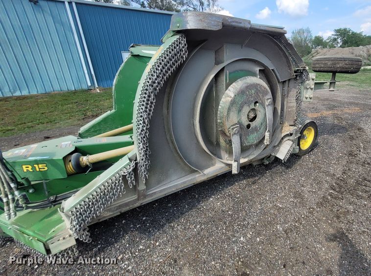 image for item FC9214 2021 John Deere R15  batwing rotary mower