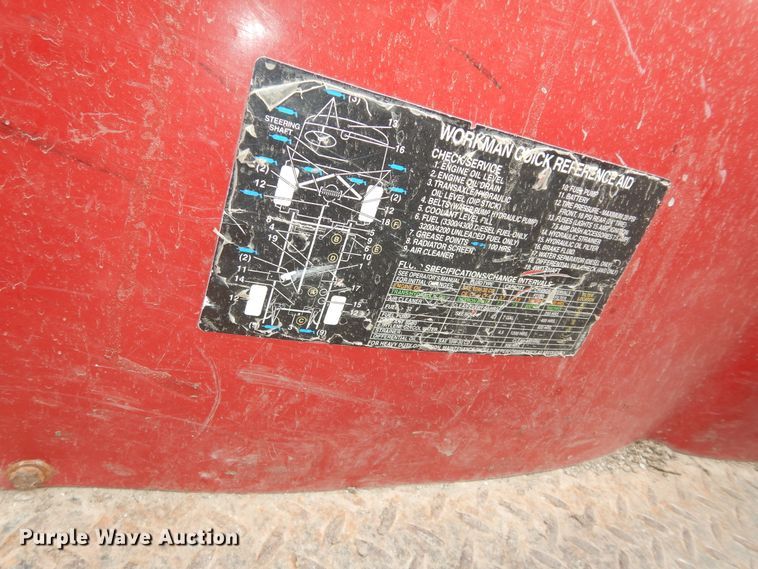 image for item IB9846 2004 Toro Workman 3100  utility vehicle