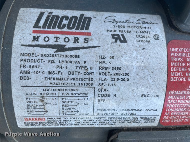 image for item IC9441 Bauer Oceanus  air compressor