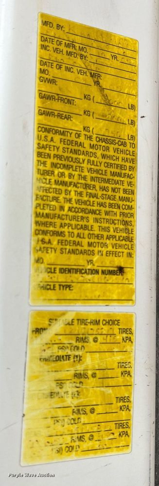 image for item II9029 2006 Ford F350 Super Duty XL  utility bed pickup truck