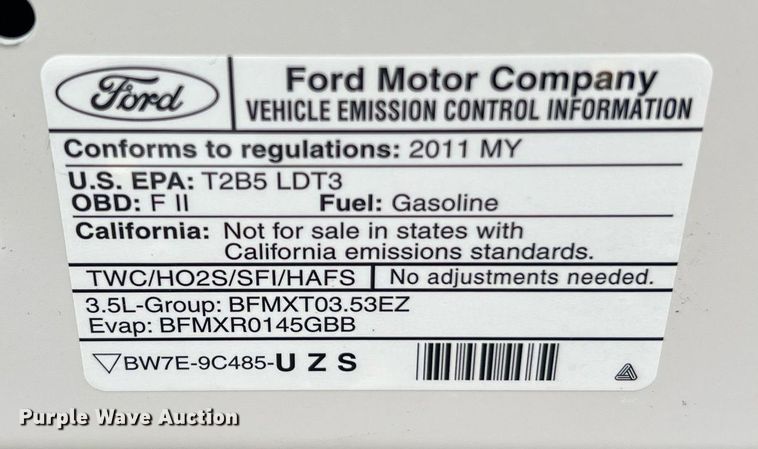 image for item II9031 2011 Ford Explorer SUV