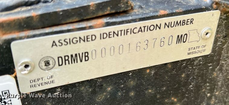 image for item II9032 1996 Stav  utility trailer