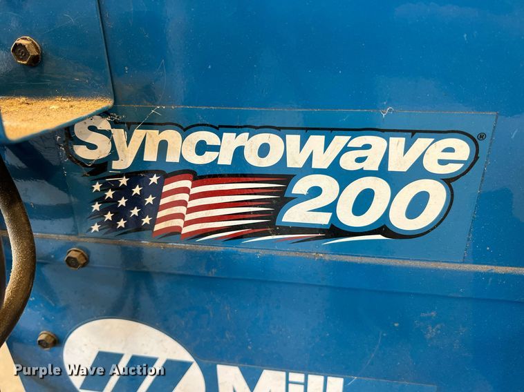 image for item II9107 Miller Syncrowave 200  welder/generator