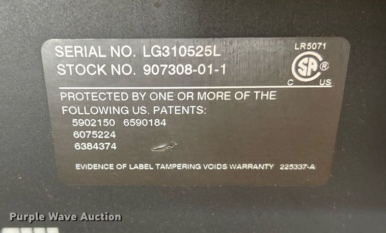 image for item II9107 Miller Syncrowave 200  welder/generator