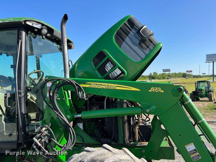 image for item II9117 2009 John Deere 6430  MFWD tractor