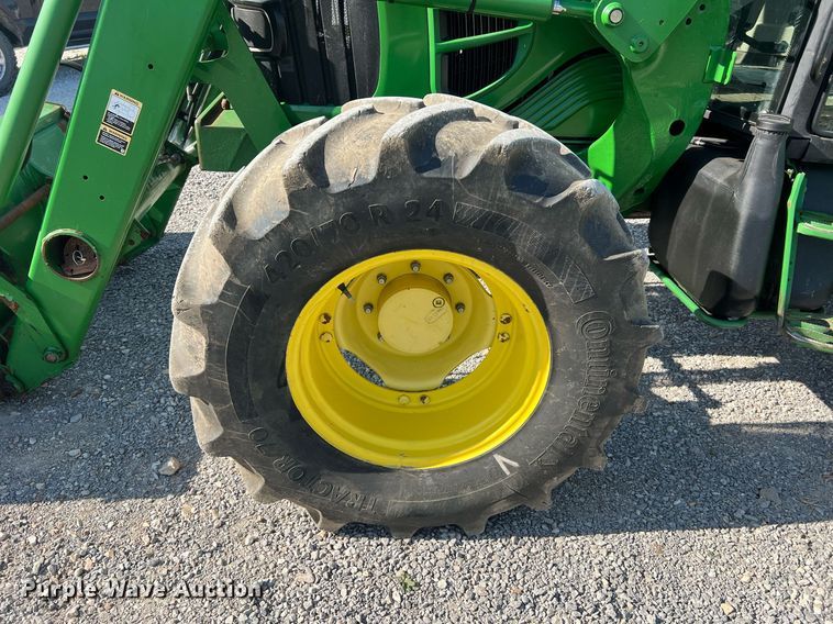 image for item II9117 2009 John Deere 6430  MFWD tractor