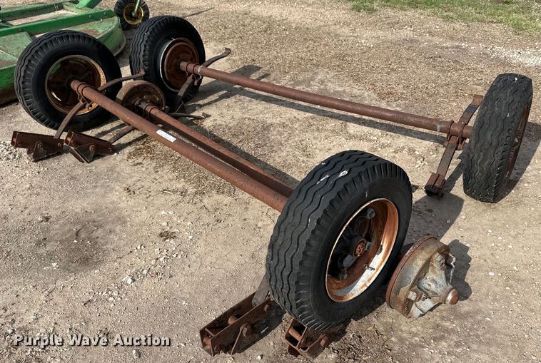 image for item JD9112 (3) trailer axles