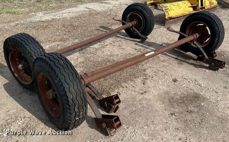 image for item JD9112 (3) trailer axles