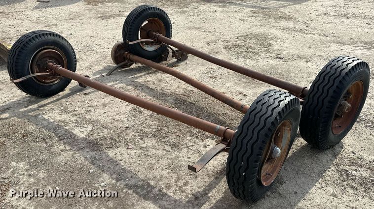 image for item JD9112 (3) trailer axles