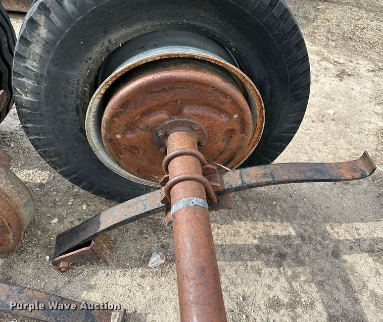 image for item JD9112 (3) trailer axles