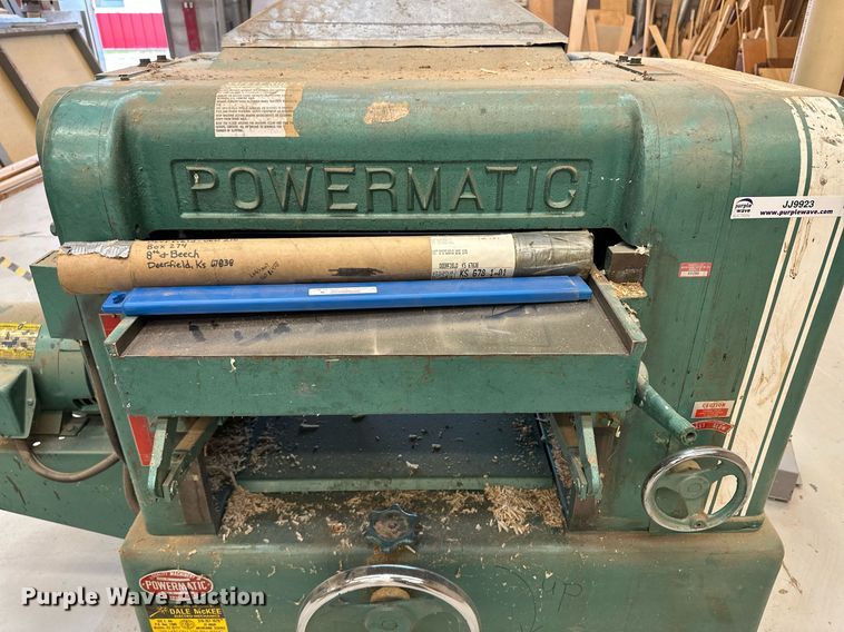image for item JJ9923 Powermatic 221  planer