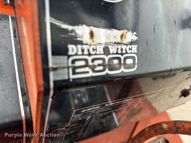 image for item KL9040 Ditch Witch 2300  trencher