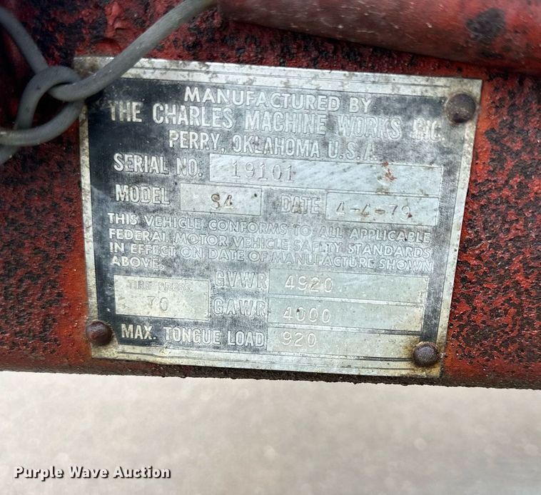 image for item KL9040 Ditch Witch 2300  trencher