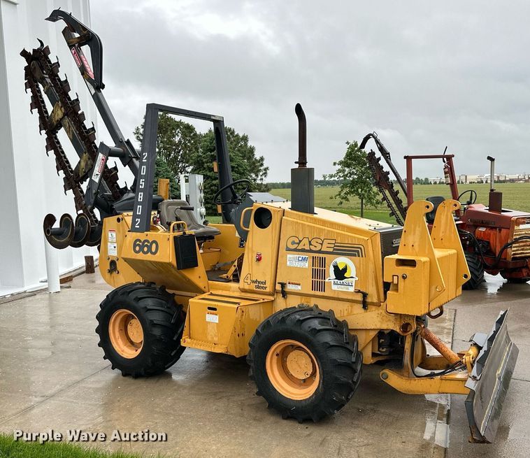 image for item KL9041 1995 Case 660  trencher