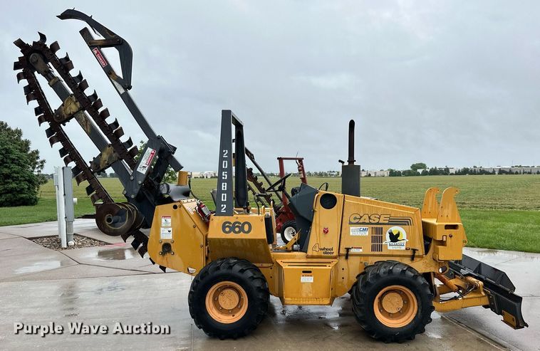 image for item KL9041 1995 Case 660  trencher