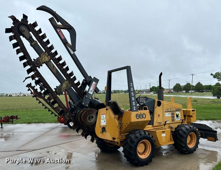 image for item KL9041 1995 Case 660  trencher