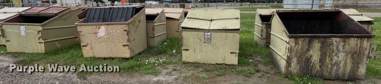 image for item KM9919 Approximately 39 dumpsters