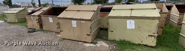 image for item KM9919 Approximately 39 dumpsters