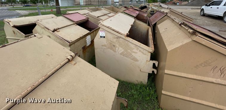 image for item KM9919 Approximately 39 dumpsters