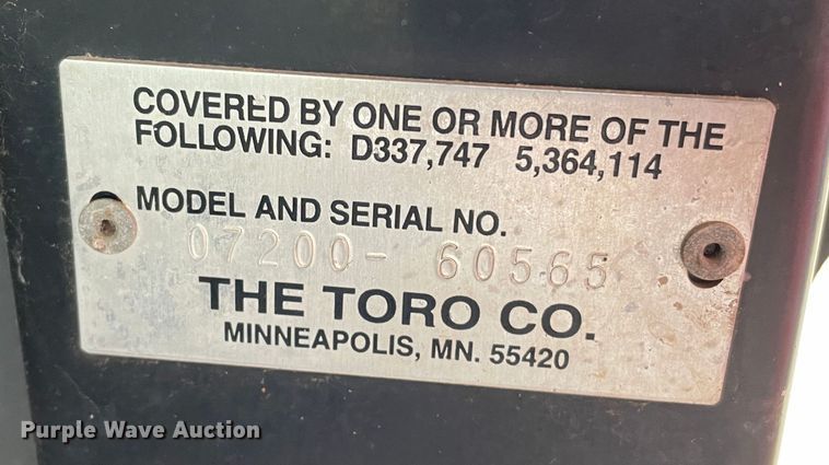 image for item KM9925 Toro Workman 3200  utility vehicle