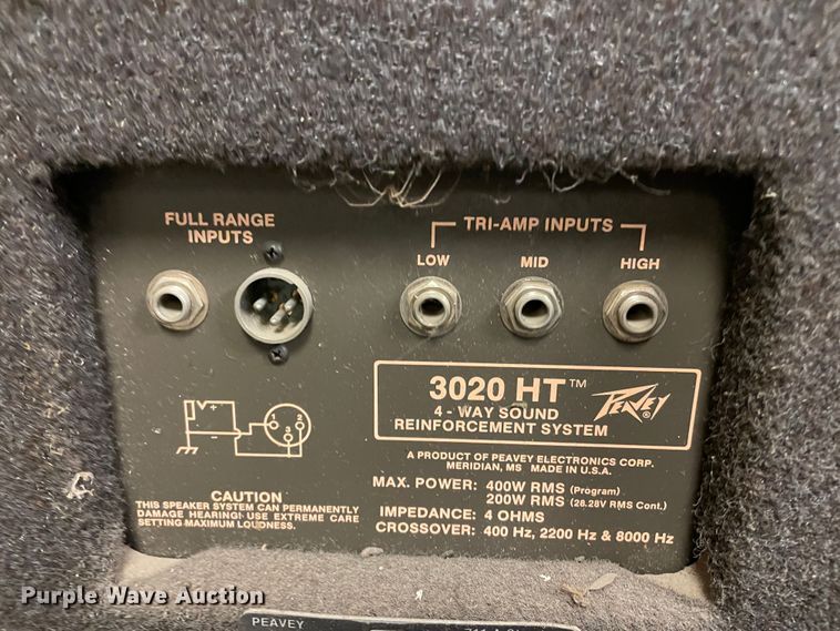 image for item KM9929 Peavey  audio equipment