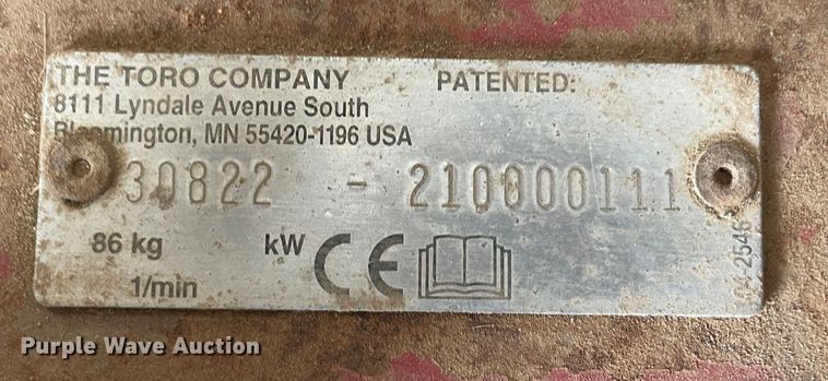 image for item KM9935 Toro Groundsmaster 3500-D  lawn mower