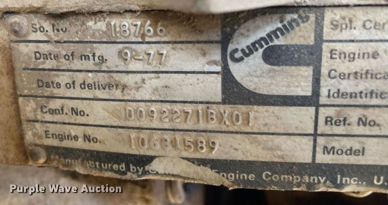 image for item KV9581 1972 Kenworth  semi truck