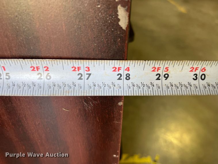 image for item LA9956 (4) GF four drawer metal filing cabinets